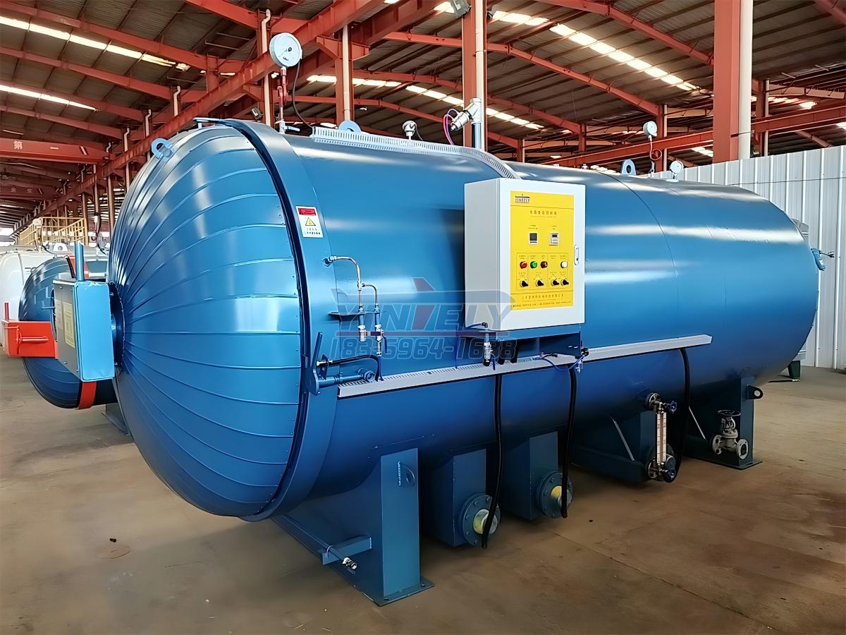 電蒸汽半自動(dòng)電纜絕緣處理硫化罐